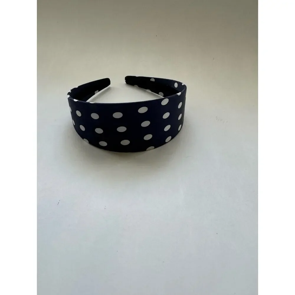 NWOT A Bundle of Five Head Bands- Retro Print and Black Rhinestone